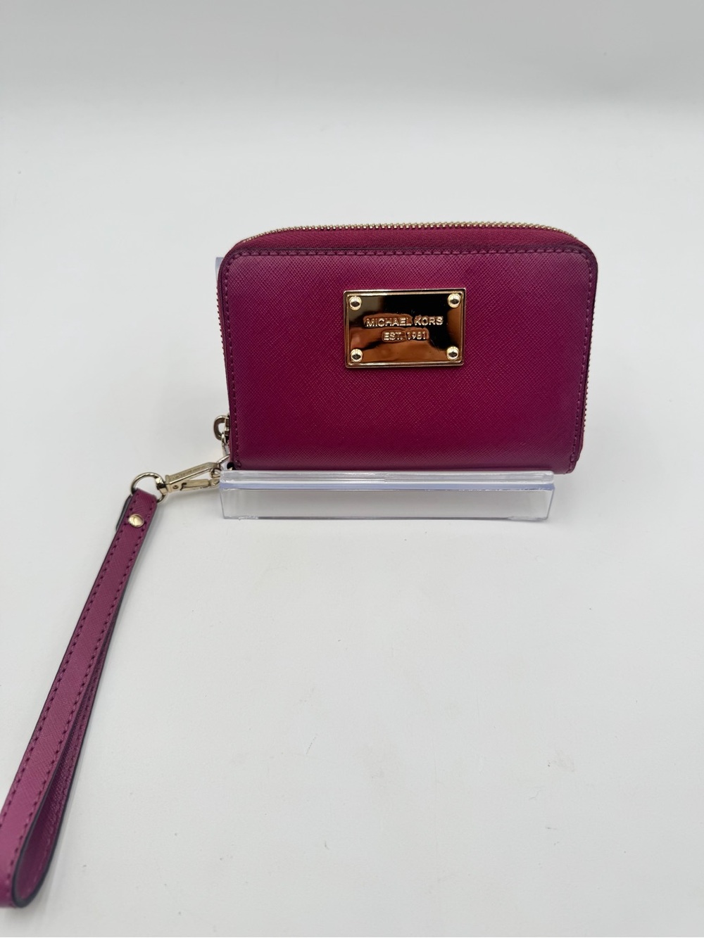 Michael Kors zip-around wristlet wallet